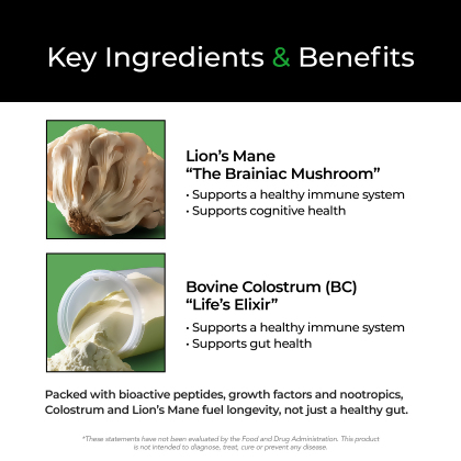 Prime&trade; Colostrum with Lion's Mane alternate image