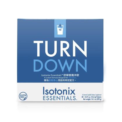 Isotonix Essentials&trade; Turn Down 