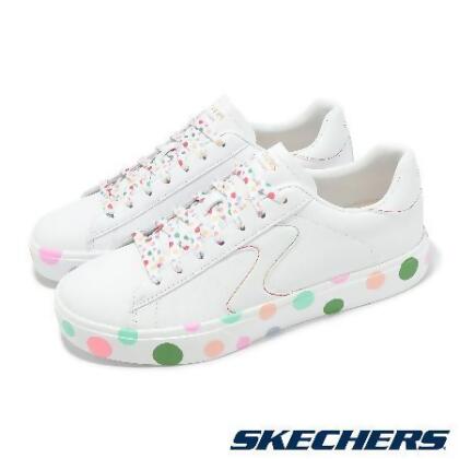 Skechers 休閒鞋 Eden Lx-Soft Spot 女鞋 白 多色 緩衝 皮革 板鞋 小白鞋 185143WMLT 