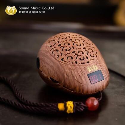 新韻傳音 35合1小木魚念佛機(正版音樂念佛機 1入) 