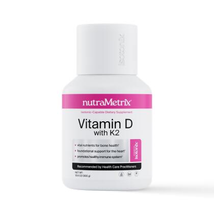 nutraMetrix Isotonix&reg; Vitamin D with K2 - Single Bottle (90 Servings)