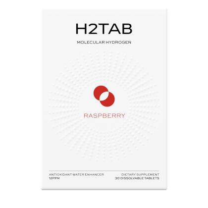 H2TAB Molecular Hydrogen Tablets - Raspberry Flavor – 30 Dissolvable Tablets