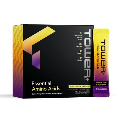 nutraMetrix Tower+&trade; Essential Amino Acids - Stick Packs (30 Servings)