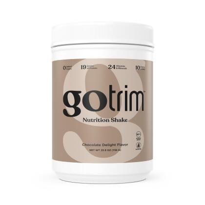 GoTrim™ Nutrition Shakes - Chocolate Delight - Canister (14 Servings)