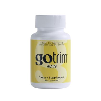 nutraMetrix GoTrim&reg; ACTS Adrenal, Cortisol, Thyroid & Stress Support Formula - Single Bottle (30 Servings)
