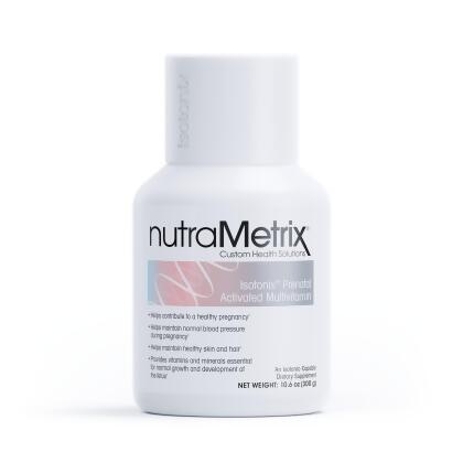 nutraMetrix Isotonix&reg; Prenatal Activated Multivitamin - Single Bottle (45 Servings)