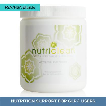 NutriClean&reg; Advanced Fiber Powder with Stevia - Single Canister (28 Servings)