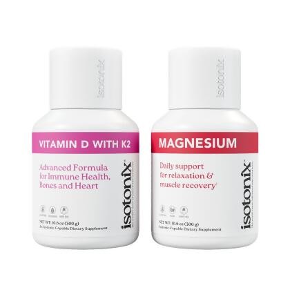 Rise & Rest System - 日活夜寧輕享組 – （Isotonix®維生素D（含維生素K2）粉末 + Isotonix強鎂配方粉末