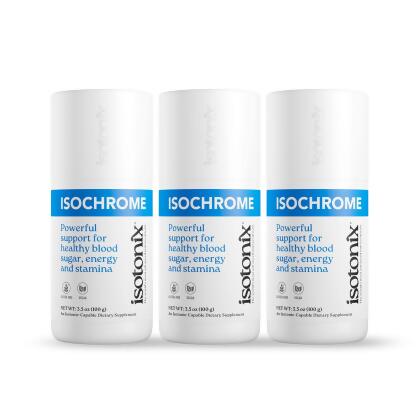 Isotonix等滲鉻配方粉末 - 3 Bottles/30 Servings Each