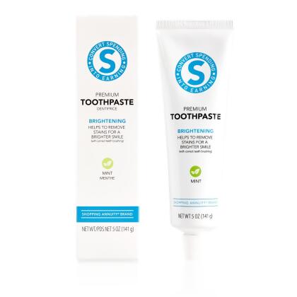 Shopping Annuity&reg; Brand Premium Toothpaste