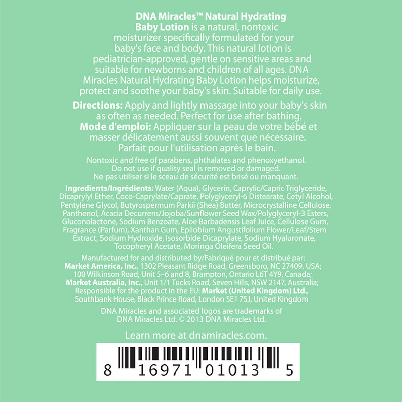 nutraMetrix DNA Miracles&reg; Hydrating Baby Lotion - Special