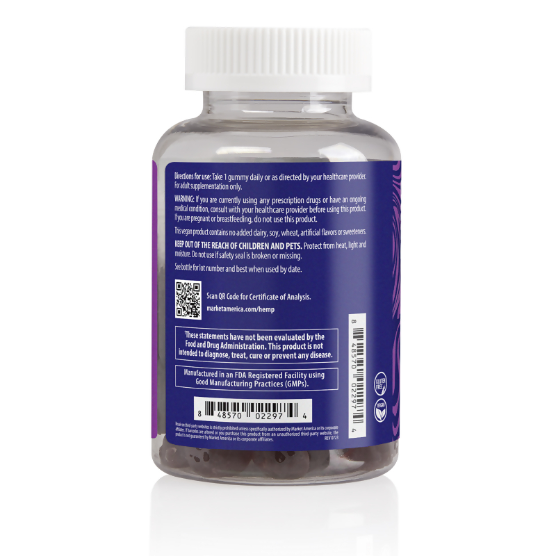 nutraMetrix Bliss&reg; CBD Gummies + Ashwagandha