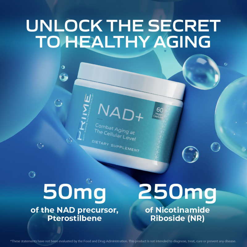 nutraMetrix Prime Anti-Aging Nutraceuticals&reg; NAD+