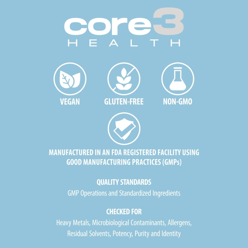 nutraMetrix&reg; Core 3 Health
