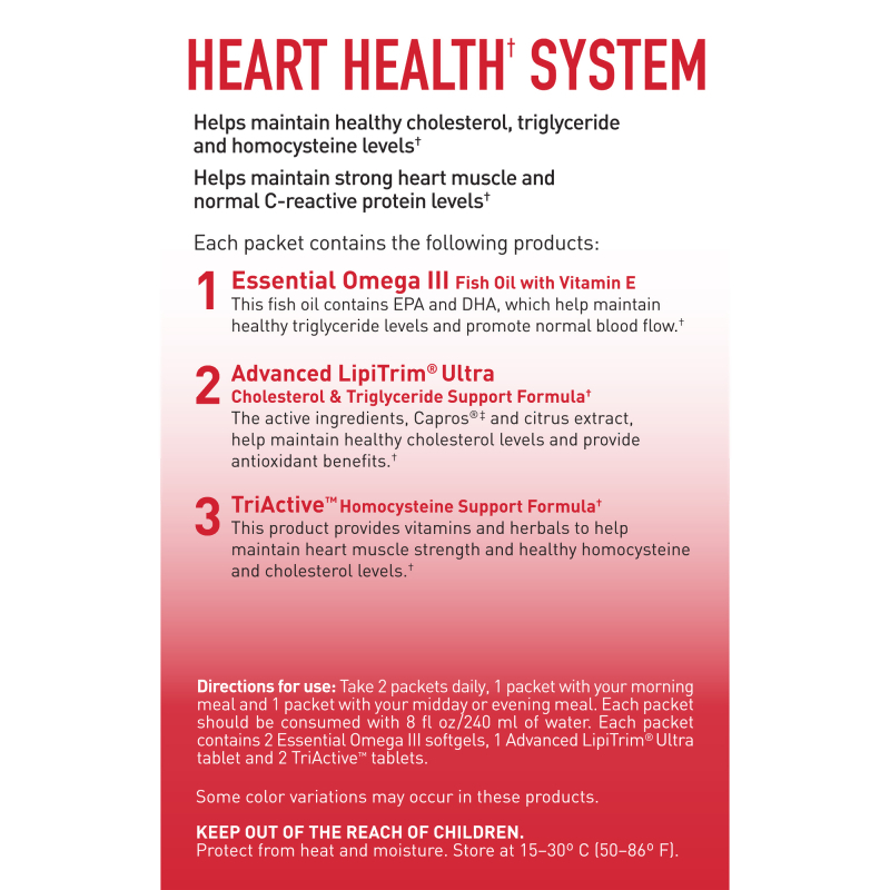 nutraMetrix&reg; Heart Health&trade; System
