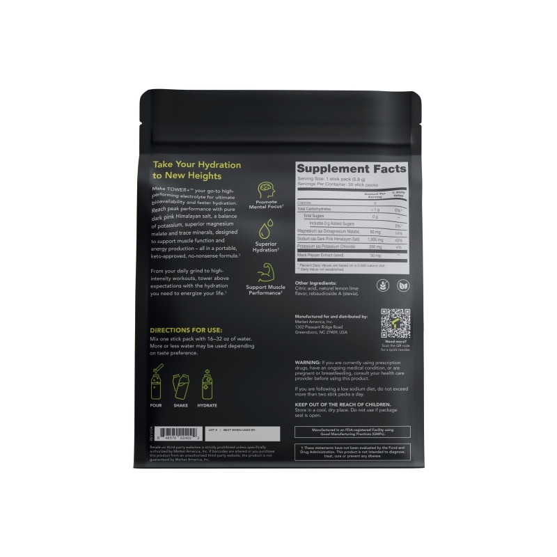 nutraMetrix&reg; Tower+&trade; Electrolyte Mix