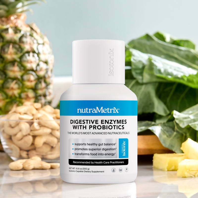 nutraMetrix Isotonix&reg; Digestive Enzymes with Probiotics