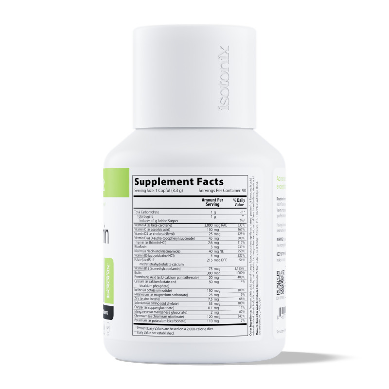 nutraMetrix Isotonix&reg; Multivitamin without Iron