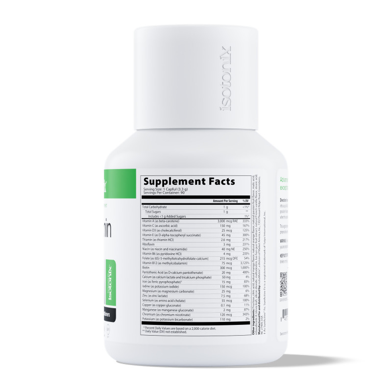 nutraMetrix Isotonix&reg; Multivitamin with Iron