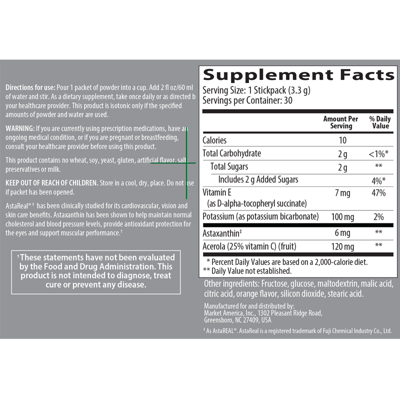 nutraMetrix Isotonix&reg; Astaxanthin