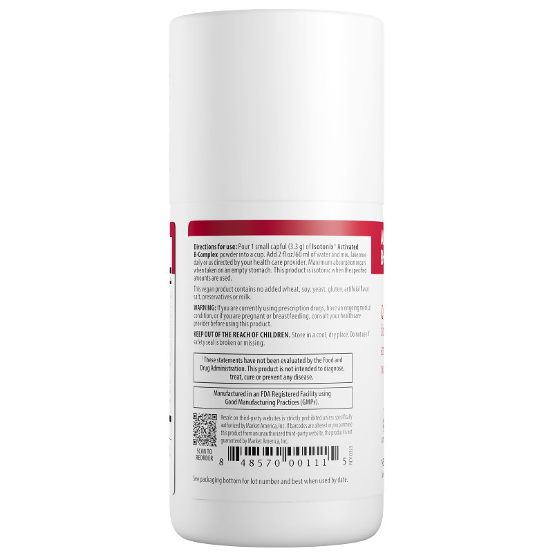Isotonix&reg; Activated B Complex