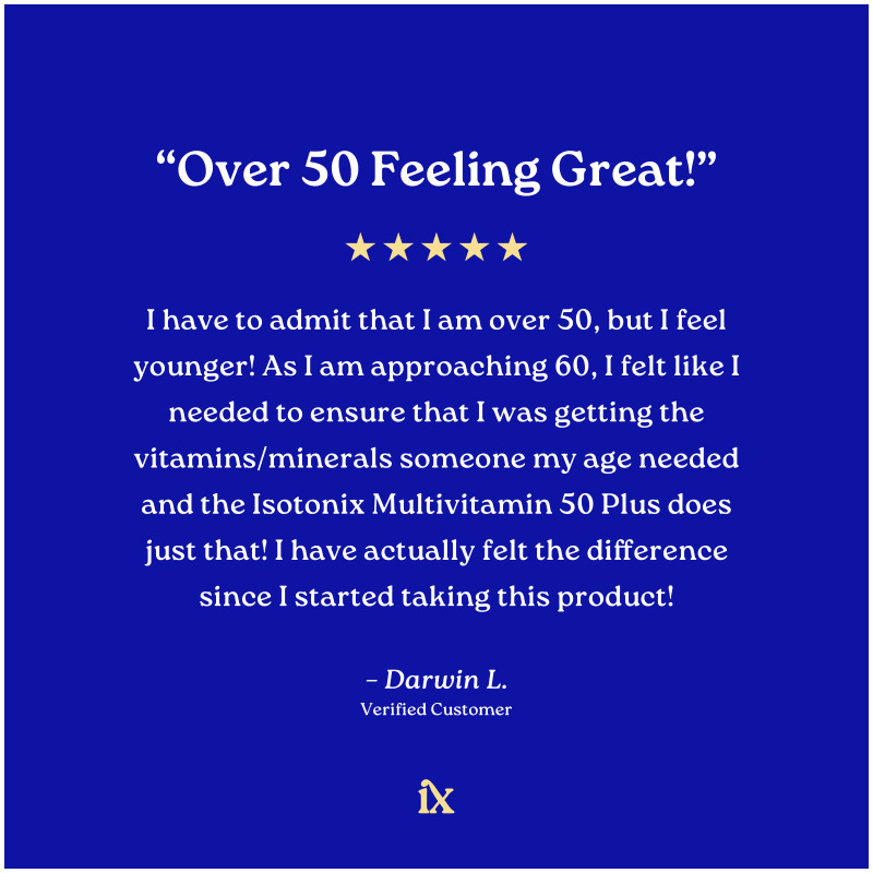 nutraMetrix Isotonix&reg; Multivitamin Fifty Plus