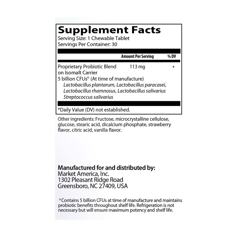 DNA Miracles&reg; Chewable Probiotics