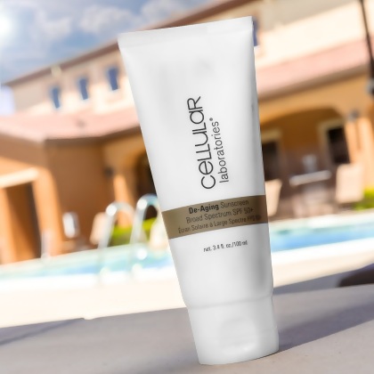 Cellular Laboratories&trade; De-Aging Sunscreen Broad Spectrum SPF 50+