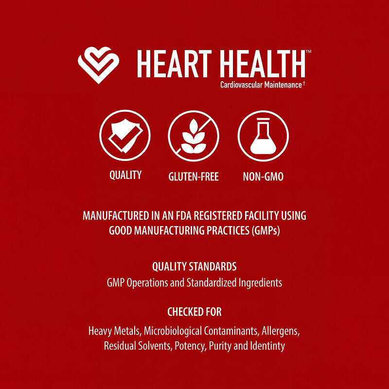 Heart Health輔酵素Q10（支援心血管和免疫系統健康）