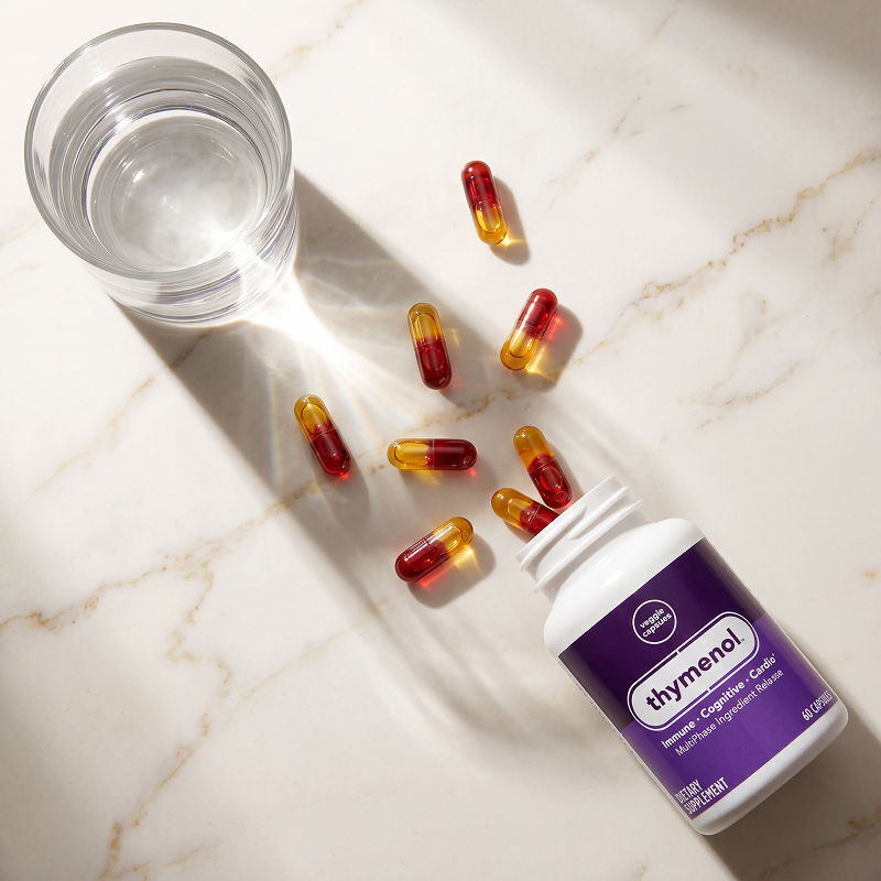 Thymenol&trade;黑種草籽油松樹皮萃取物複方膠囊食品