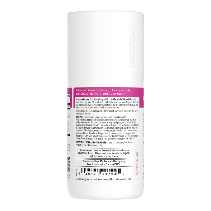 Isotonix&reg;維生素D（含維生素K2）粉末