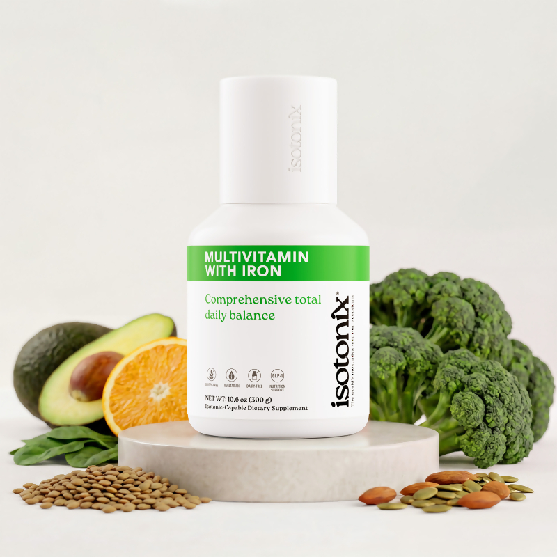 Isotonix&reg;綜合維生素粉末（含鐵配方）
