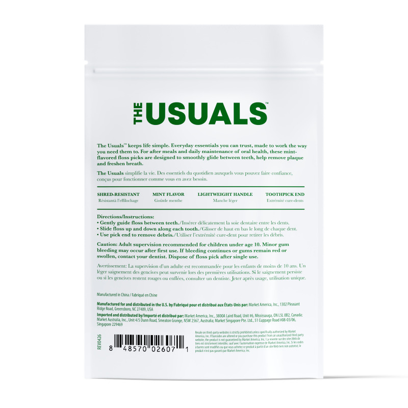 The Usuals&trade;牙線棒