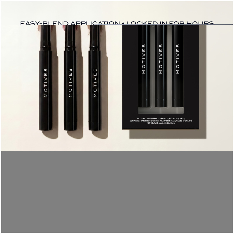 Motives&reg;持久光感眼影筆三件組