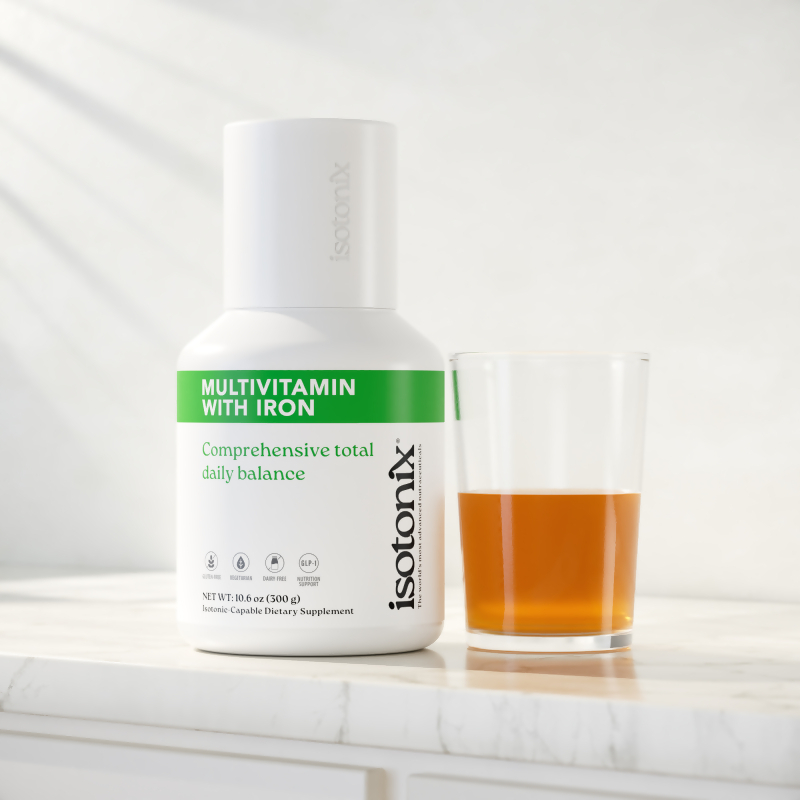 Isotonix&reg;綜合維生素粉末（含鐵配方）