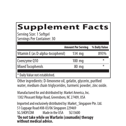 Heart Health &trade; Advanced Co-Q10 (Cardiovascular & Immune Support Formula) alternate image