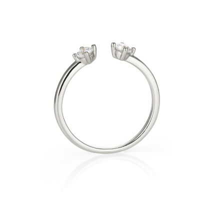 NICOLE - Double Solitaire Ring