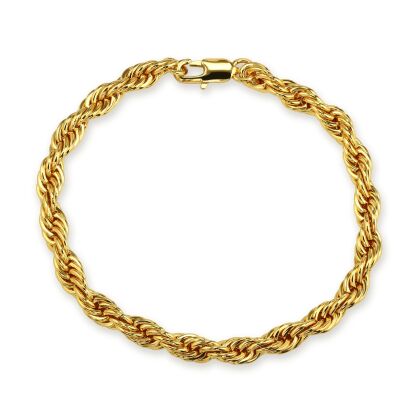 LEON – Extended 6 mm Rope Chain Bracelet