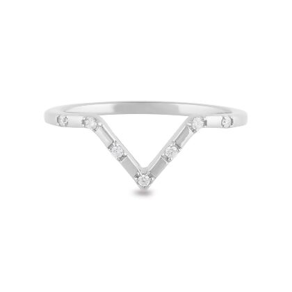 LANA - Stylish V-Shaped Ring - Final Sale