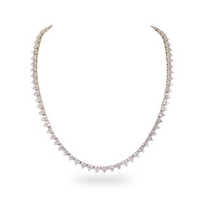 CHARLOTTE – Cluster Tennis Necklace