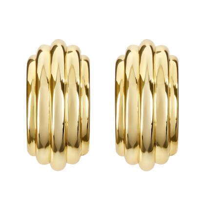 RAYE - Ribbed Earrings