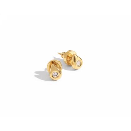 LILA - Organic Tear Studs