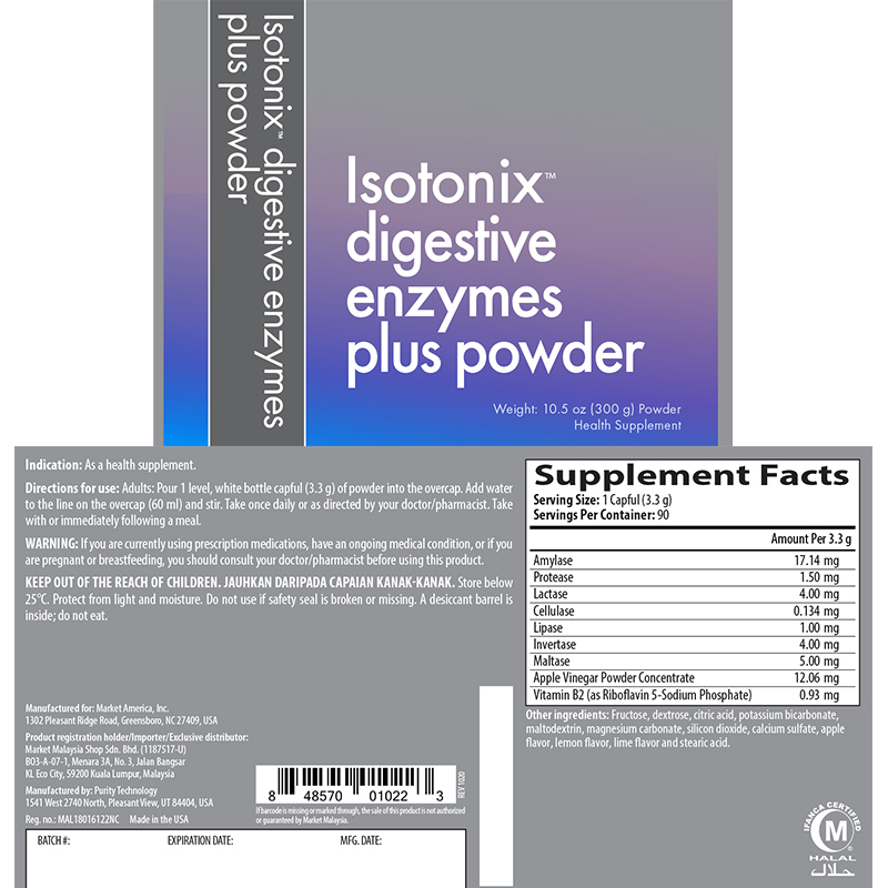 Isotonix&trade; Digestive Enzymes Plus Powder