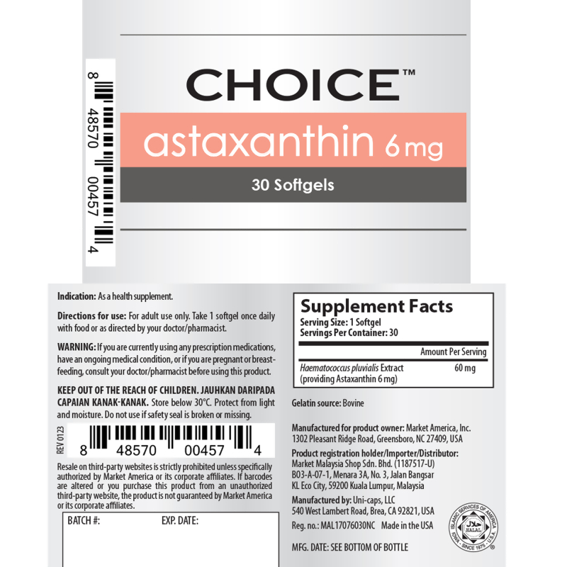 Choice&trade; Astaxanthin