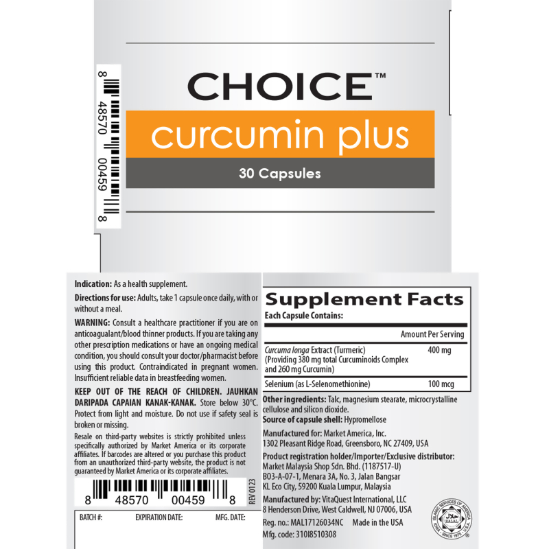 Choice&trade; Curcumin Plus