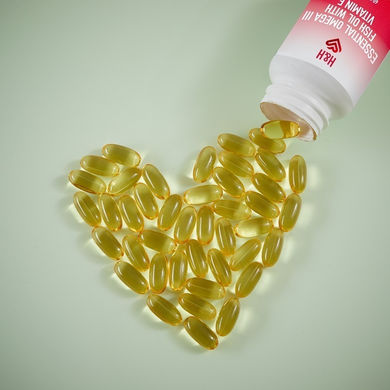 H&H&trade; Essential Omega III Fish Oil with Vitamin E