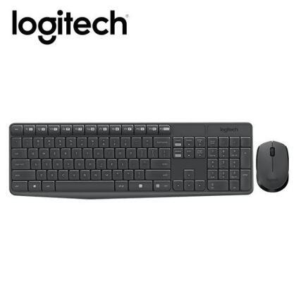 【Logitech 羅技】MK235 無線鍵盤滑鼠組 
