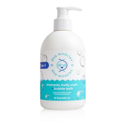 DNA Miracles&reg; 3-in-1 Shampoo, Body Wash + Bubble Bath