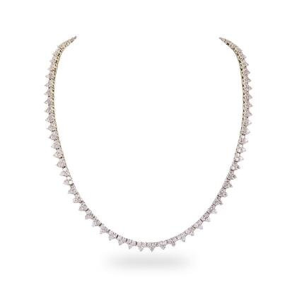 CHARLOTTE – Cluster Tennis Necklace