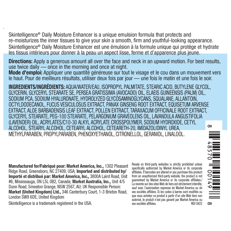 Skintelligence&reg; Daily Moisture Enhancer